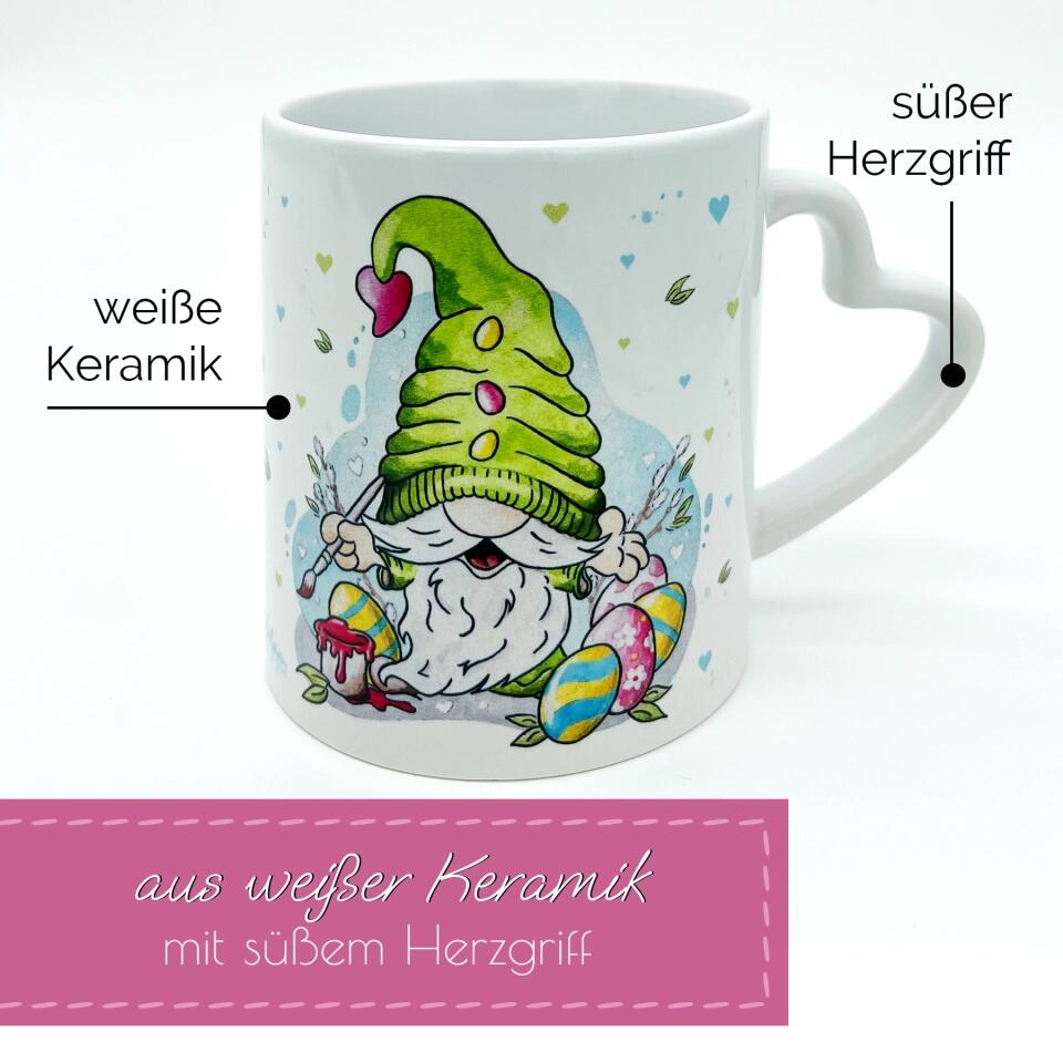 Tasse . Wichtel PAINTY ♡ Geschenk Idee für Ostern