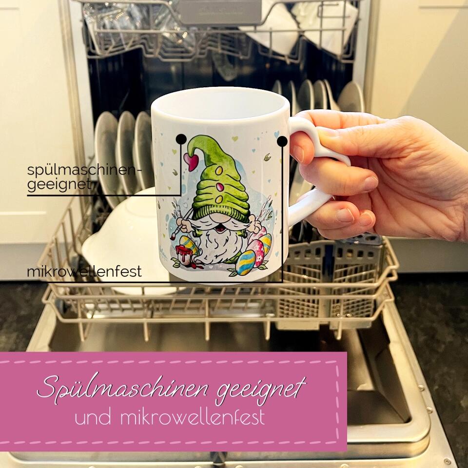 Tasse . Wichtel PAINTY ♡ Geschenk Idee für Ostern