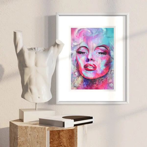 Poster Kunstdruck "Marilyn Monroe" ♡ Wandbilder aus Tirol kaufen