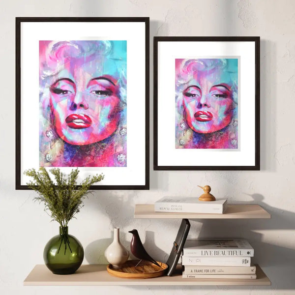 Poster Kunstdruck "Marilyn Monroe" ♡ Wandbilder aus Tirol kaufen