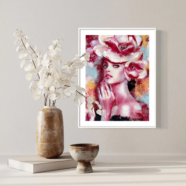 Poster Kunstdruck "Magnolie" ♡ Wandbilder aus Tirol kaufen