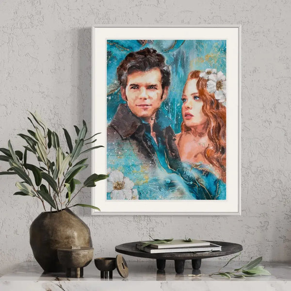 Poster Kunstdruck "Colin & Penelope" ♡ Wandbilder aus Tirol kaufen