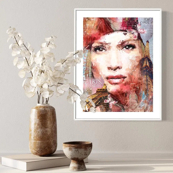 Poster Kunstdruck "Parisienne" ♡ Wandbilder aus Tirol kaufen